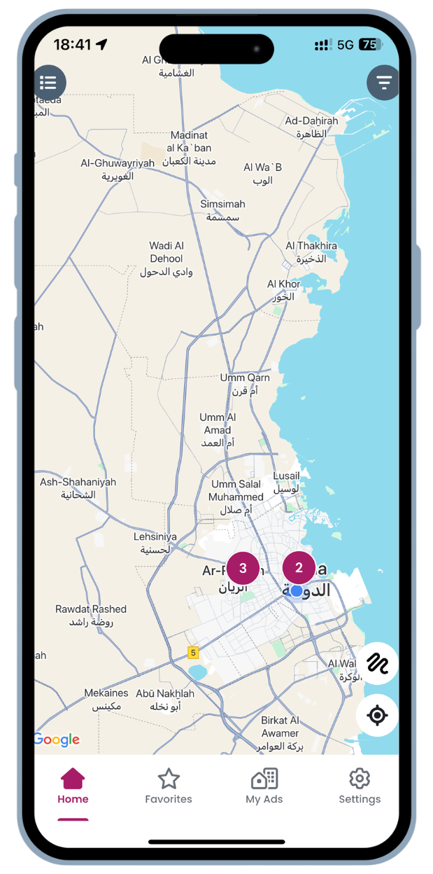 AQARI App Screenshot